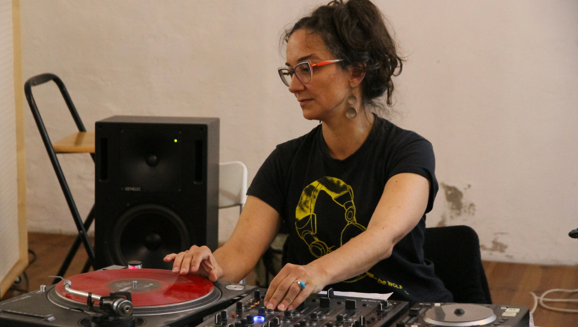 2019-07-08 Ame Zek's 'Unfinished sense of time' im Studio Börne45